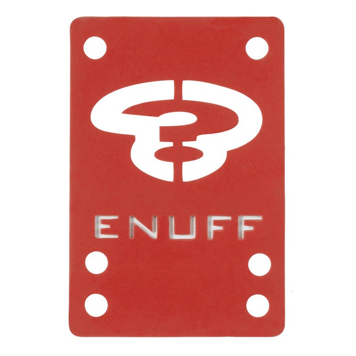 Enuff Skateboard Shock Pad - Red 2x