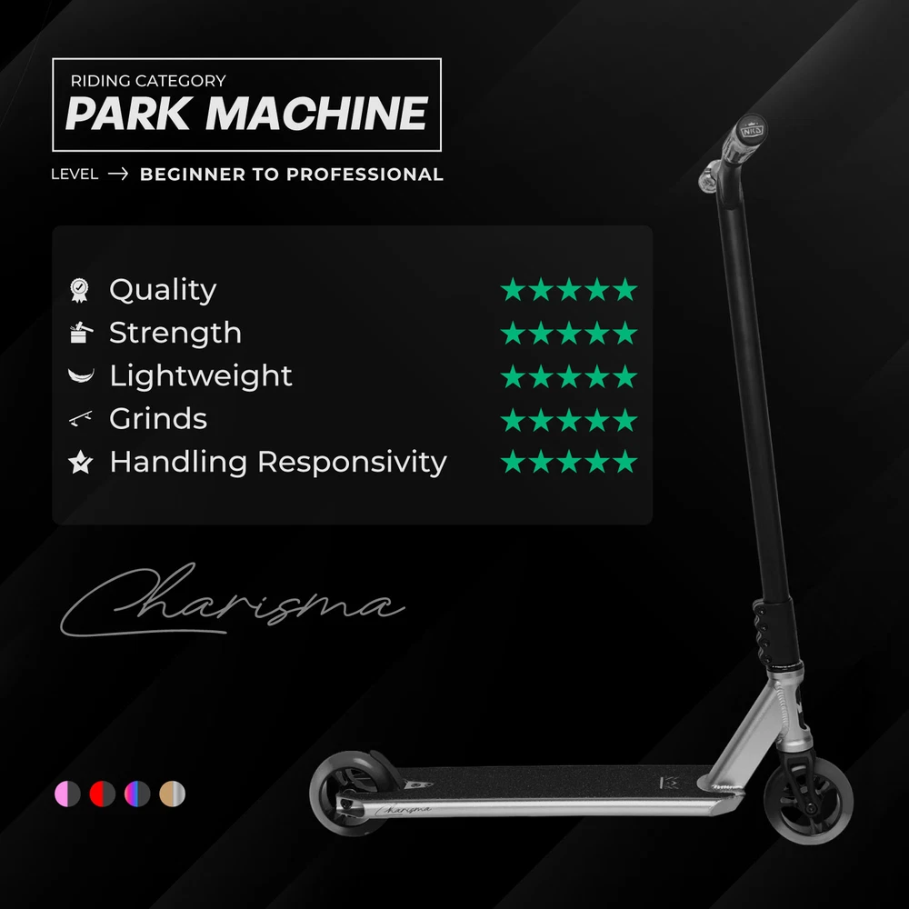 NKD RIZZ Stunt Scooter - Mint/black