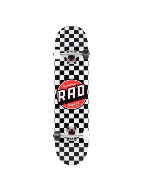RAD Dude Crew 8" Skateboard - Checkers
