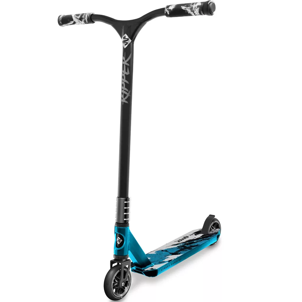 Street Surfing Ripper V2. Scooter - Blue Scratch