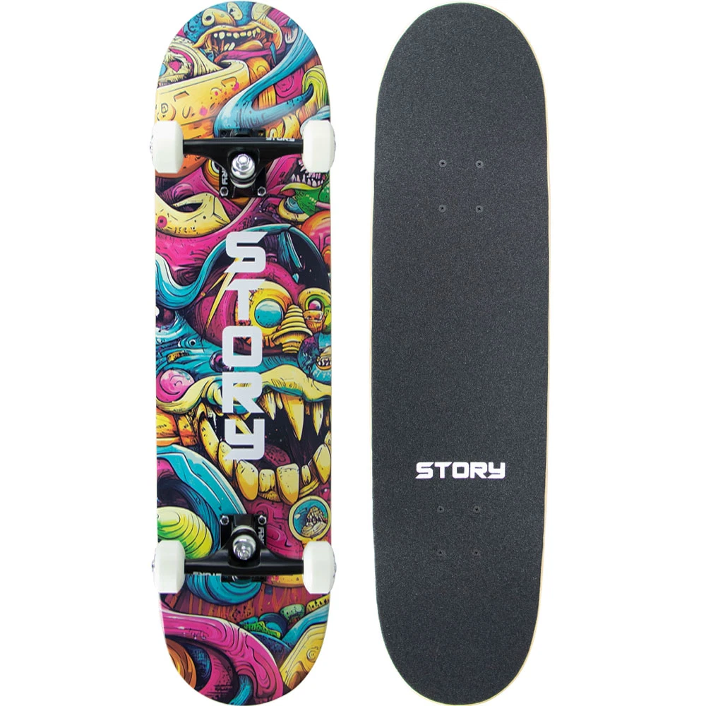 Story 7.75" Skateboard - Multi