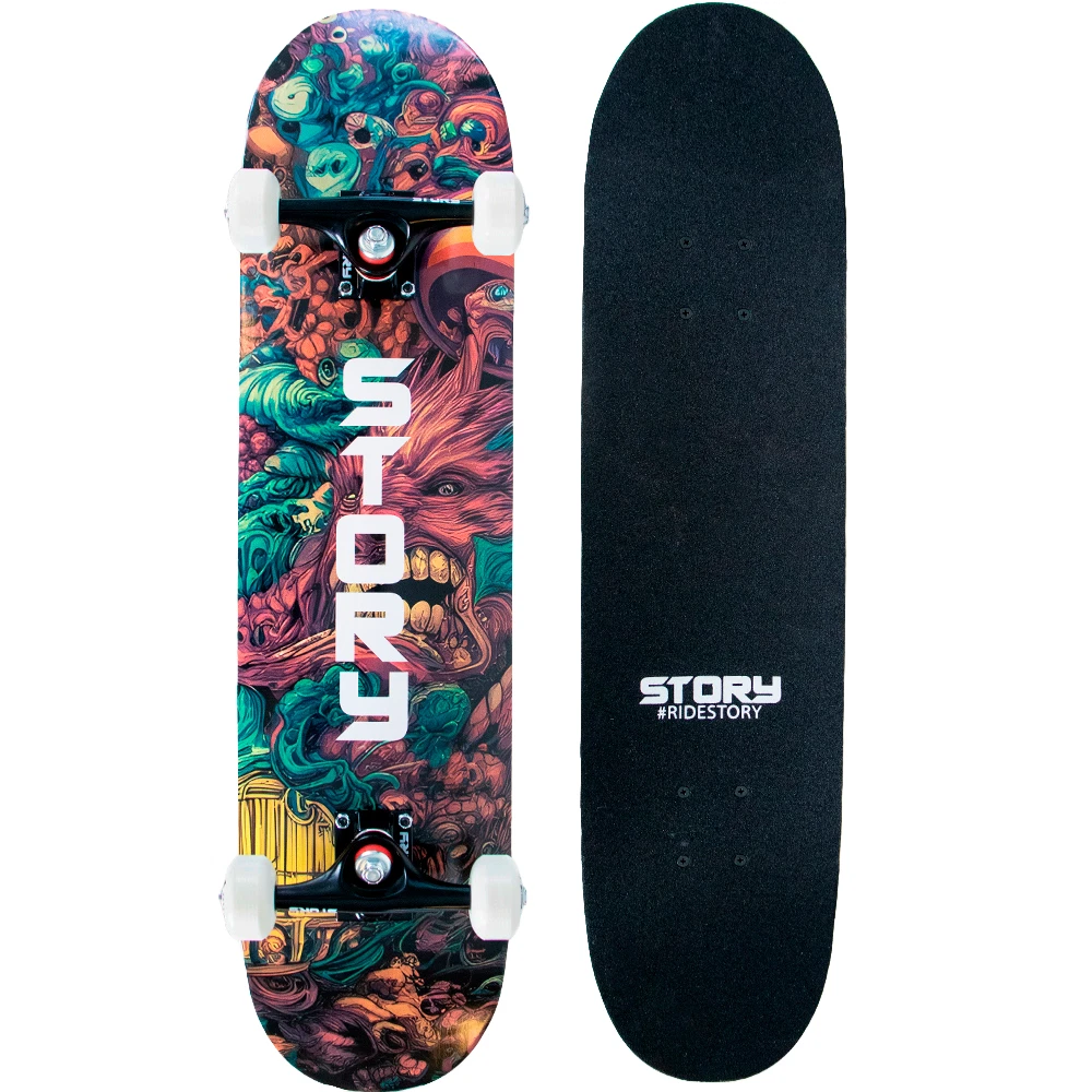 Story 7.5" Skateboard - Multicolour