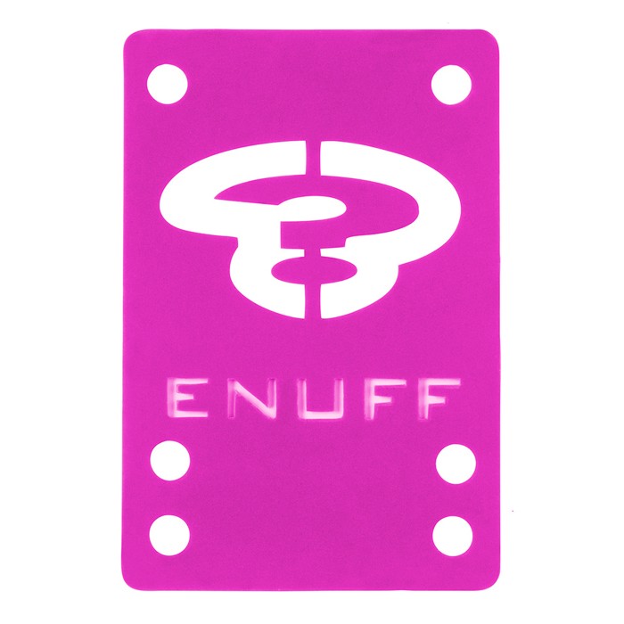 Enuff Skateboard Shock Pad - Pink 2x