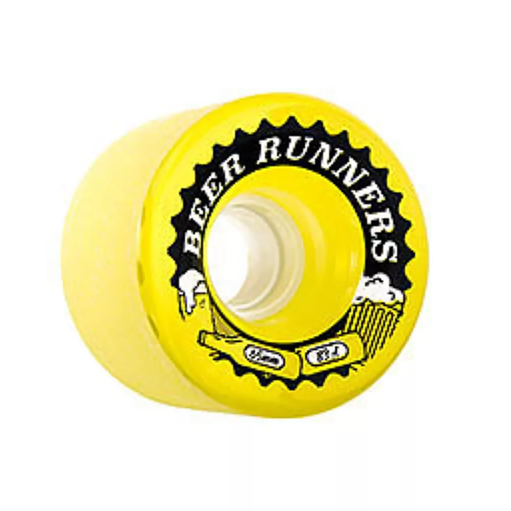 STELLA BEER RUNNER 65 MM LONGBOARD Wheels - Yellow