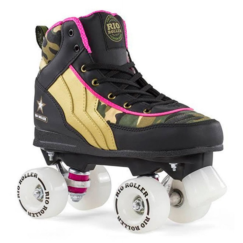 Rio Roller Camo  Quad Skate - Limited Edition