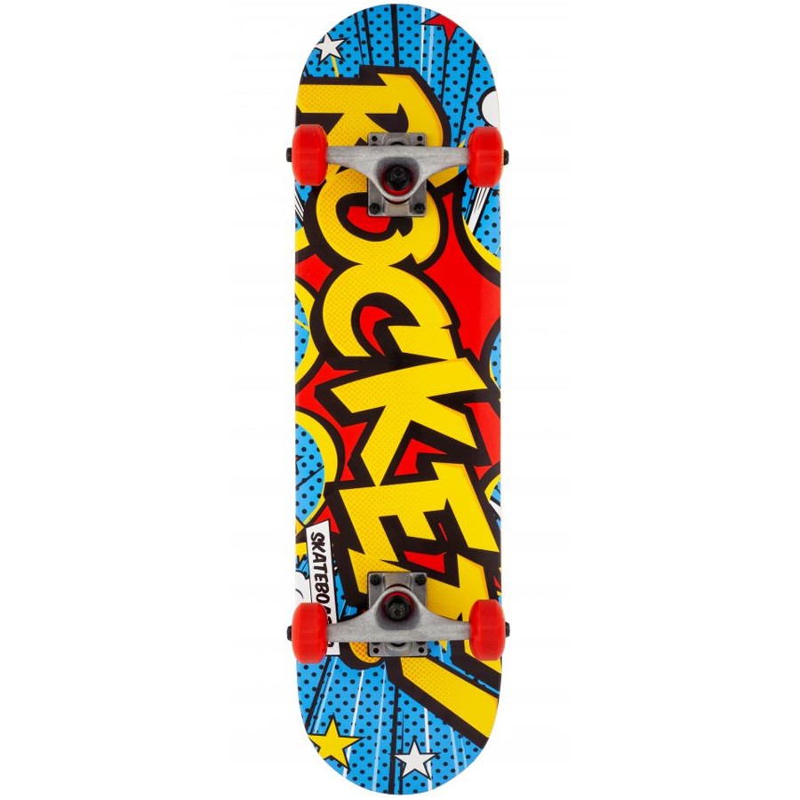Rocket 7.5" Skateboard - Popart Mini
