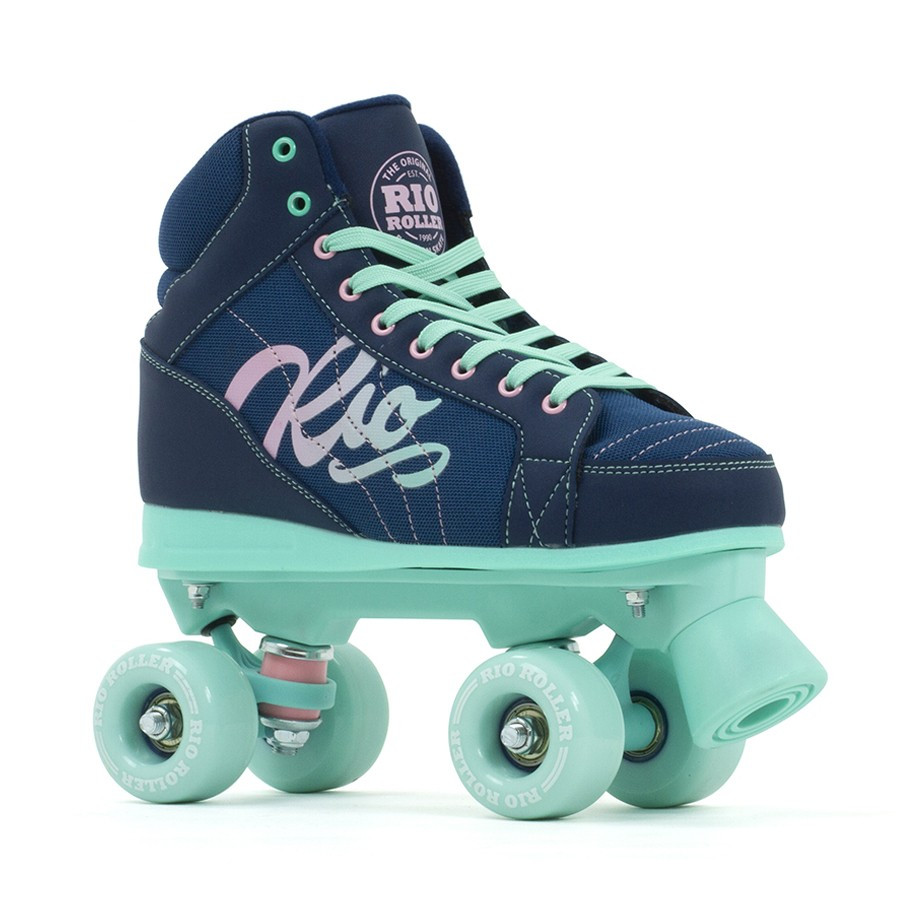 Rio Roller Lumina  Quad Skate - Navy / Green