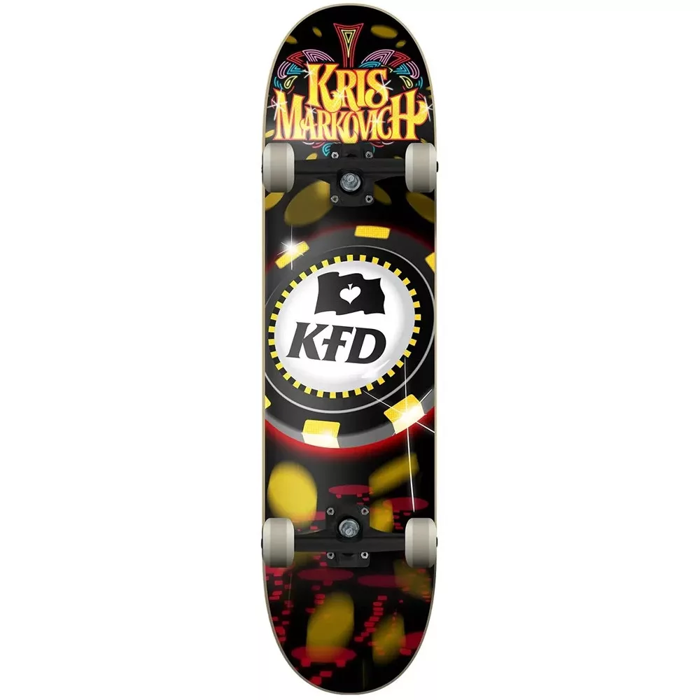 KFD Pro Progressive 8" Skateboard - Kris Markovich All In