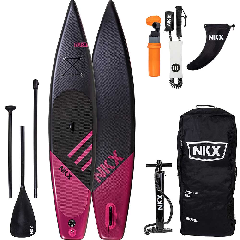 NAFUKOVACÍ PADDLEBOARD NKX Flash - Wine