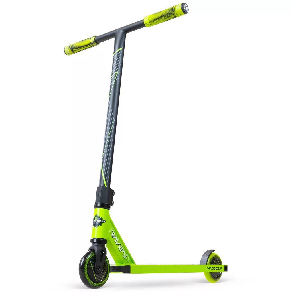 Madd Gear MG1 Scooter - Raven Black Green