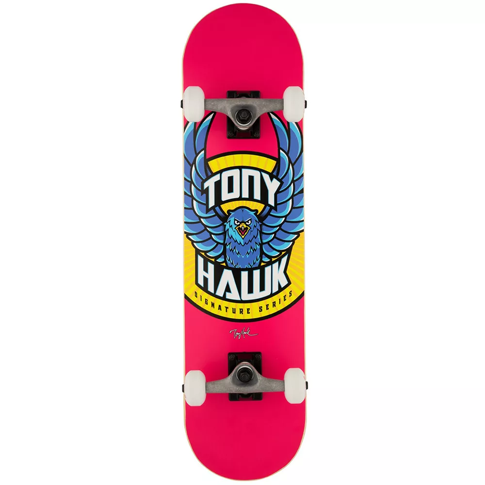 Tony Hawk 180+ Series 7.75" Skateboard - Eagle Logo Pink