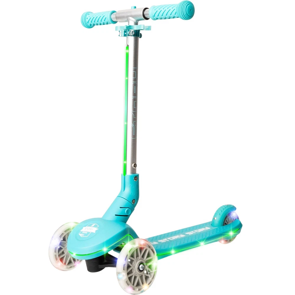 Story Party 3-wheel LED Kids Scooter - Blue