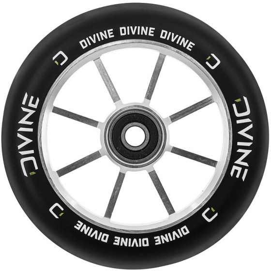 Koliesko Divine Spoked 110 mm strieborné