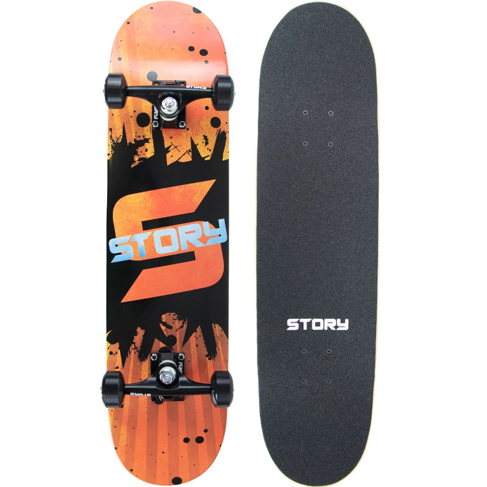 Story 7.5" Skateboard - Orange