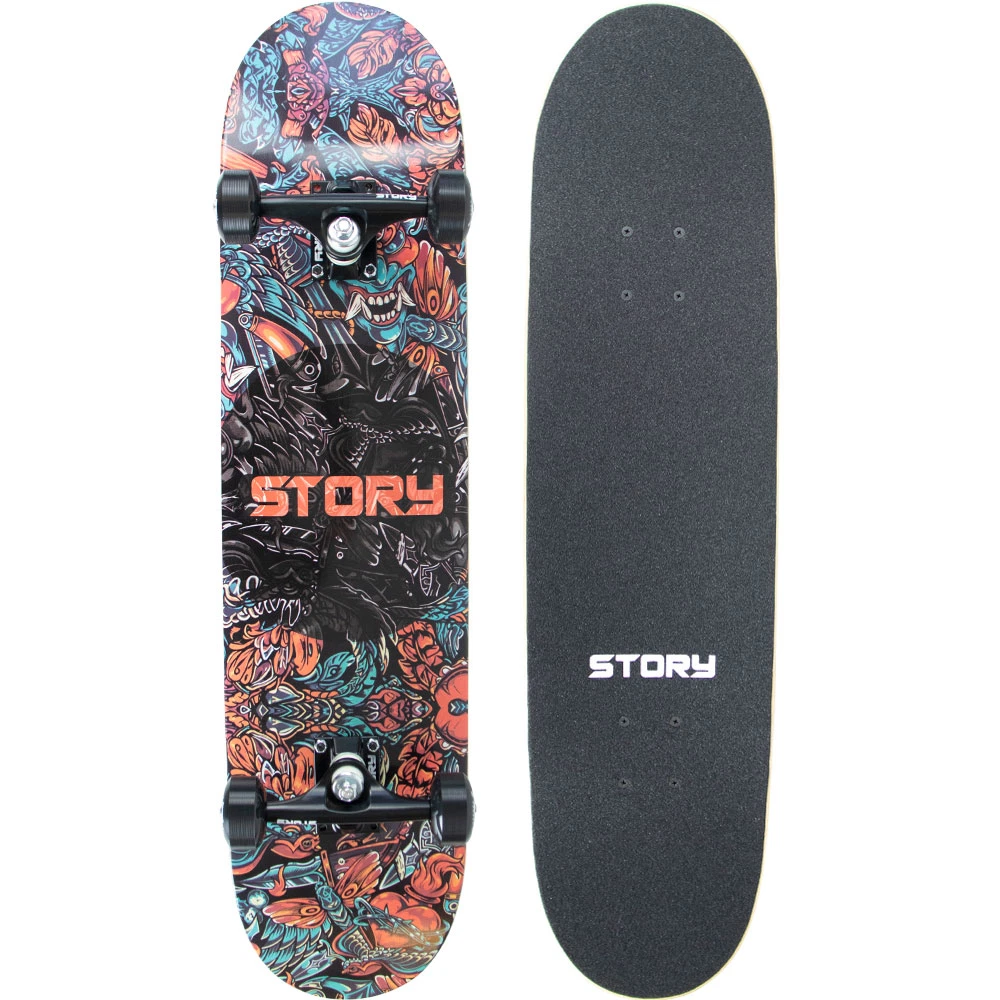 Story 7.75" Skateboard - Teal