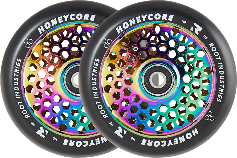 Root Honeycore 110 mm Wheel Set - Neochrome2 ks