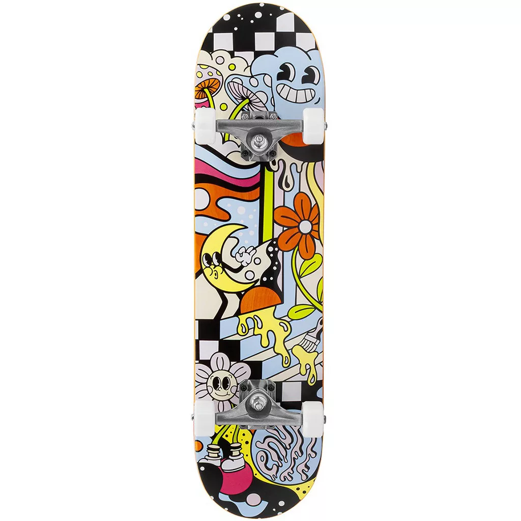 Enuff Meltworld 7.75" Skateboard - Dazed