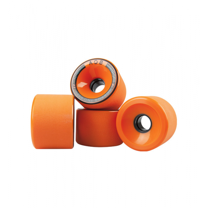 AOB Alpha 78A Longboard Wheels - Orange