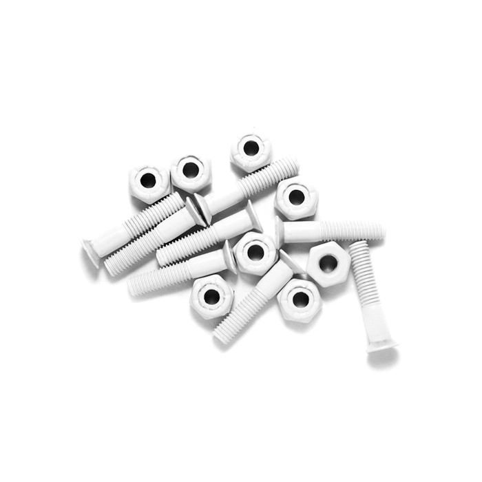 Steadfast Mounting Bolt Set 1" Coated - White