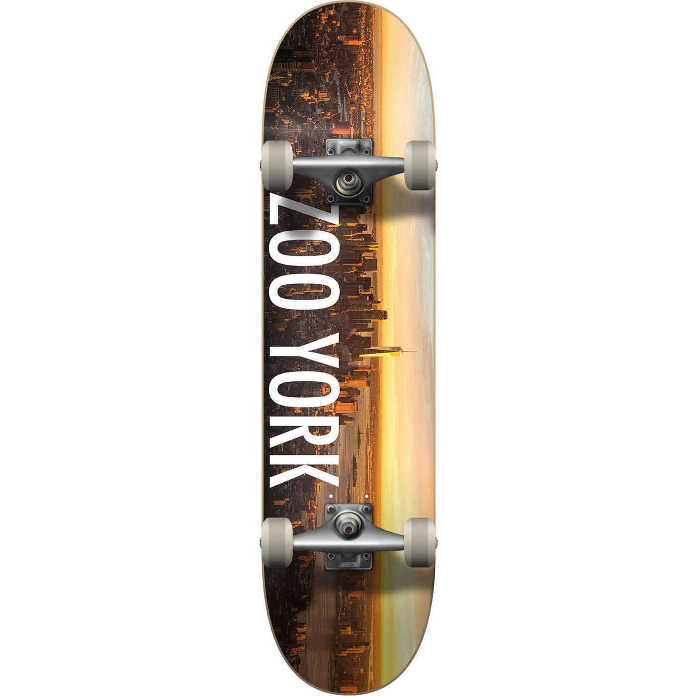 Zoo York Logo Block 7.5" Skateboard - Sunrise