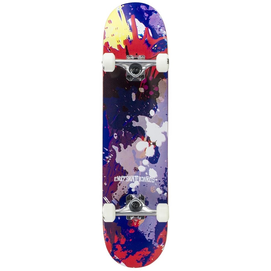 Enuff Splat 7.75" Skateboard - Red / Blue