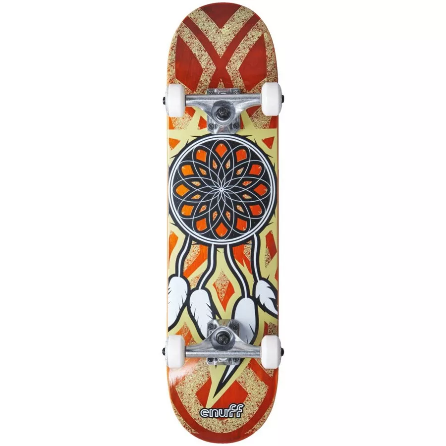 Enuff Dreamcatcher 7.75" Skateboard - Orange Yellow