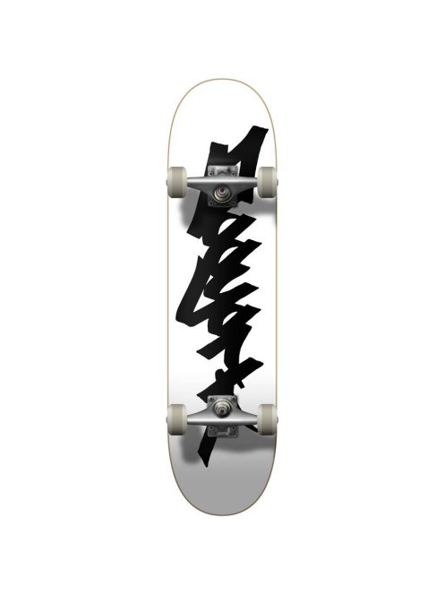Zoo York Tag 8" Skateboard - White/Black