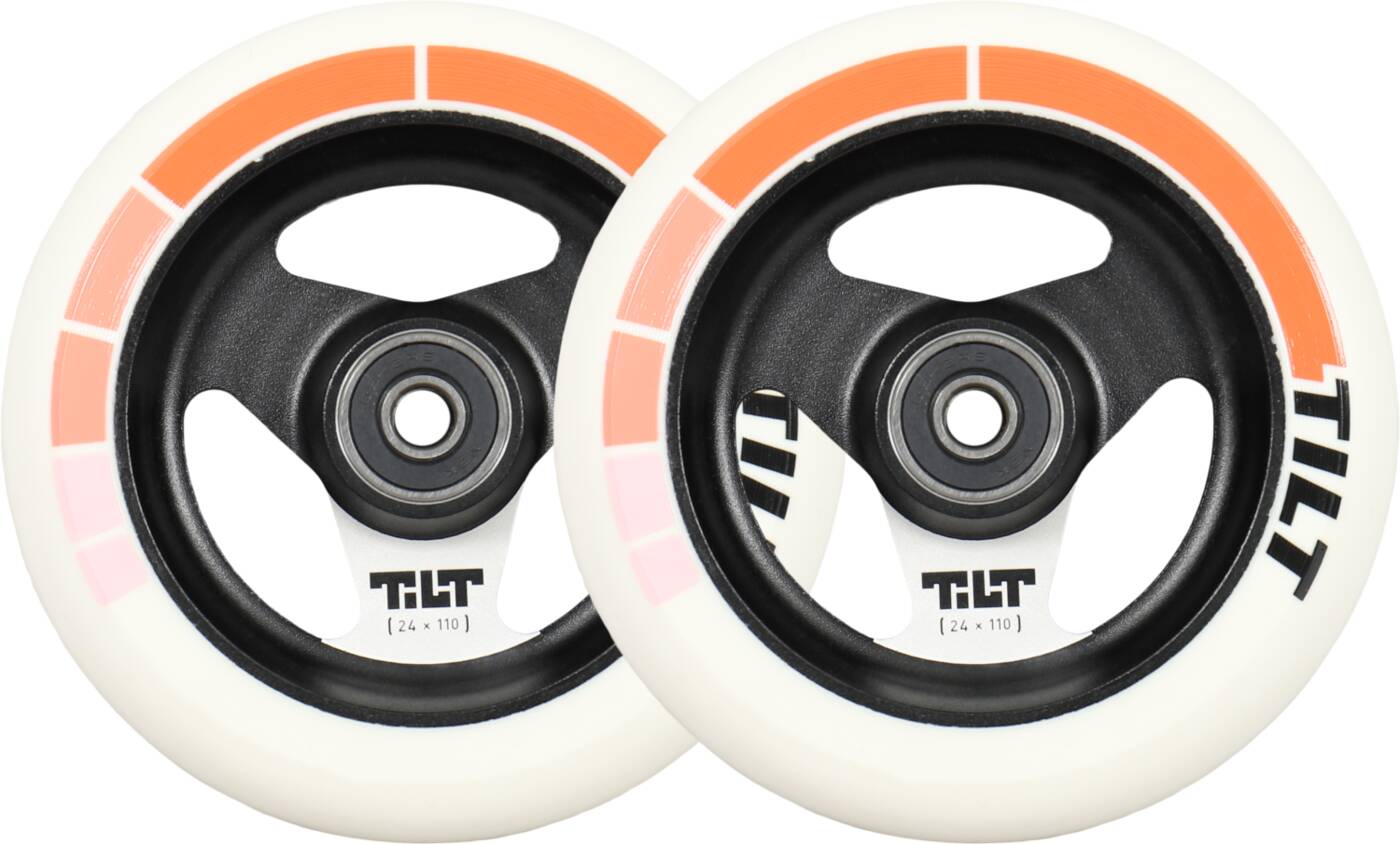 Tilt Stage I Pro Scooter Wheels 110 mm. 2-Pack - Red Stripe