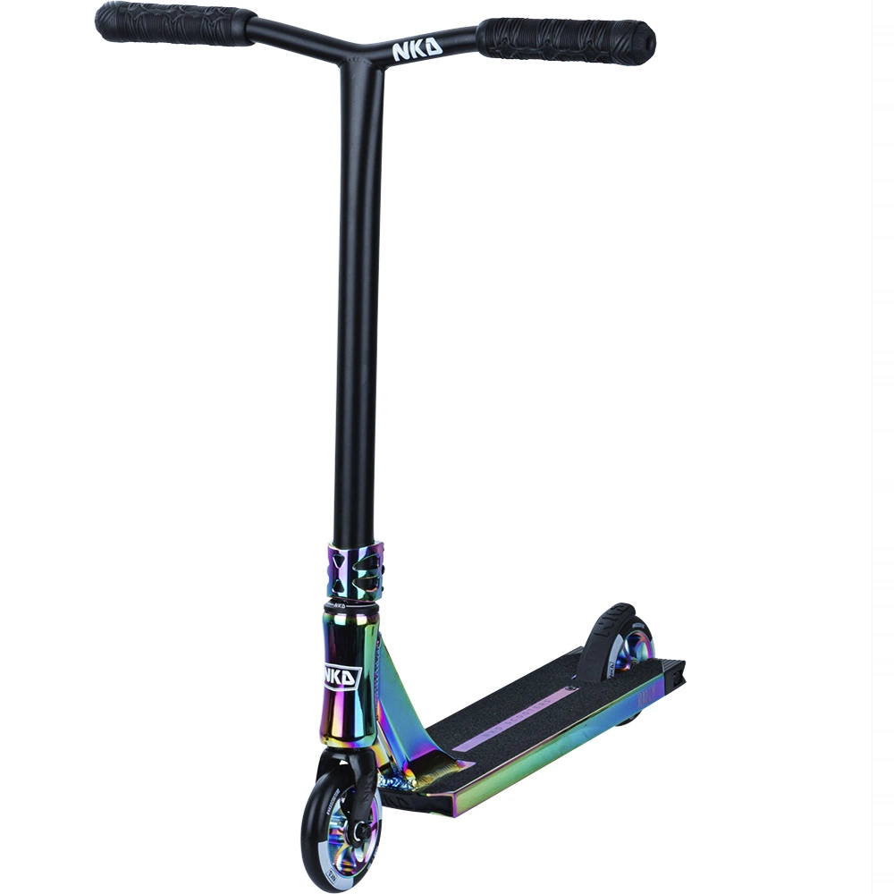 Freestyle kolobežka NKD RALLY V4 - Rainbow 79cm
